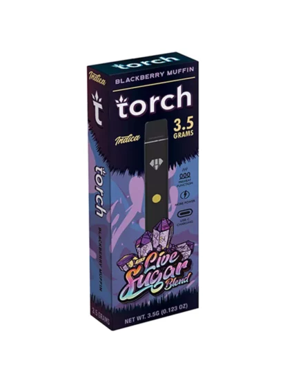 Blackberry Muffin Torch Live Sugar Blend Disposable 3.5G