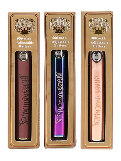 Brass Knuckles 900 mAh Adjustable Vape Pen Battery