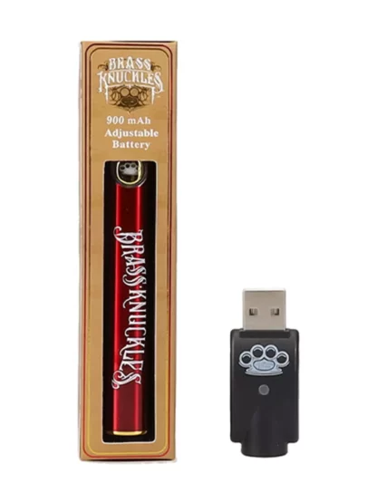 Brass Knuckles 900 mAh Adjustable Vape Pen Battery - Image 3