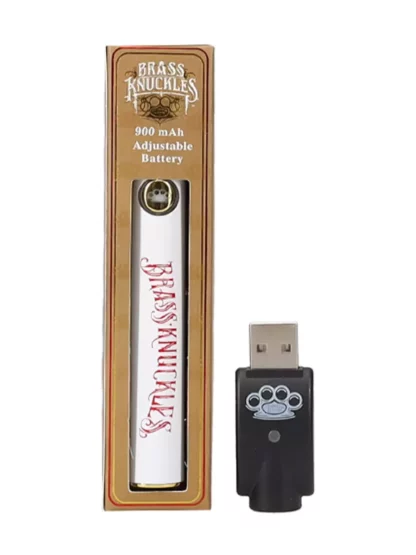 Brass Knuckles 900 mAh Adjustable Vape Pen Battery - Image 4