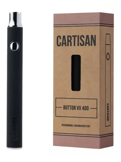 Cartisan Button VV 400 mAh 510 Thread Battery