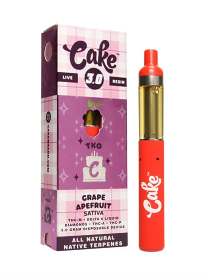 Grape Apefruit Cake TKO Disposable 3G