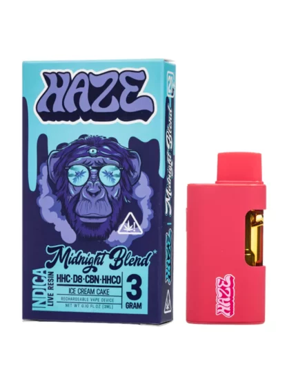 Ice Cream Cake Midnight Blend Haze Vape 3G