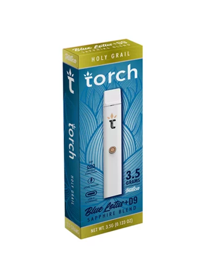 Holly Grail Torch Blue Lotus + D9 Sapphire Disposable 3.5G