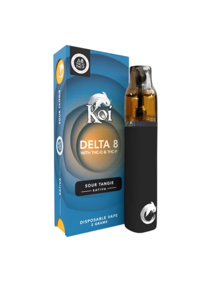 Sour Tangie Sativa Koi D8 + THC-O + THC-P Vape 2G
