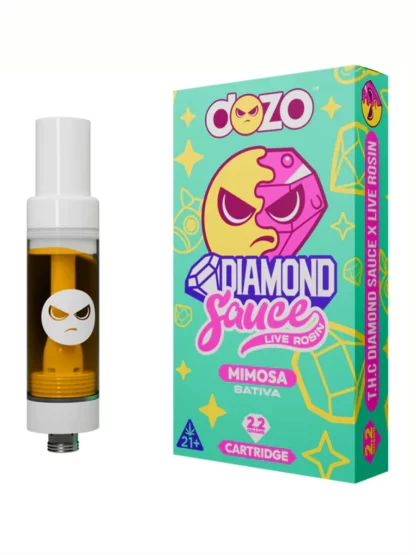 Mimosa Dozo Diamond Sauce Live Rosin Cartridge 2.2G