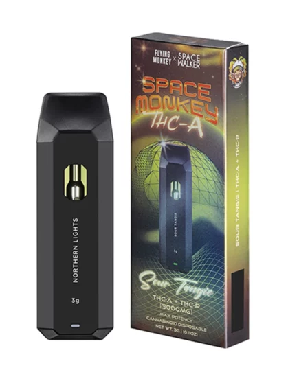 Sour Tangie Space Monkey THCA THCP Disposable 3G