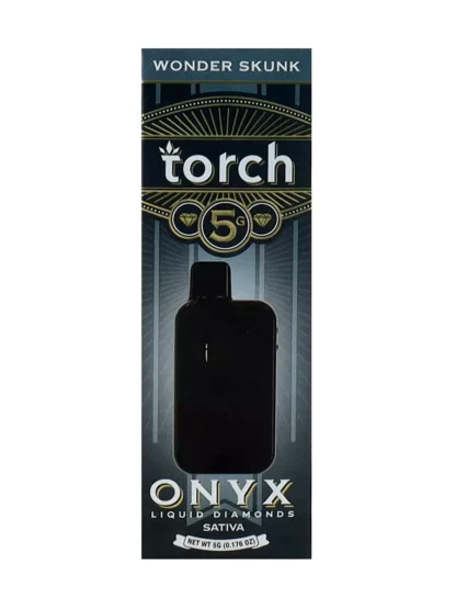 Wonder Skunk Torch ONYX Liquid Diamonds Vape 5G