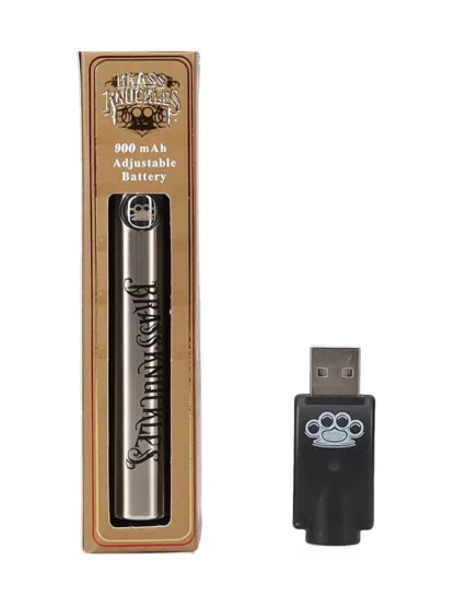 Brass Knuckles 900 mAh Adjustable Vape Pen Battery - Image 10
