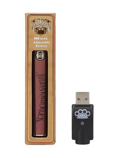 Brass Knuckles 900 mAh Adjustable Vape Pen Battery - Image 5