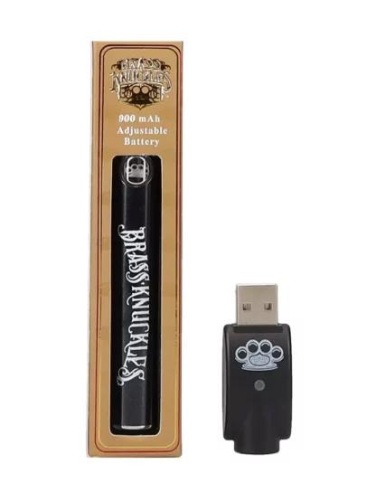 Brass Knuckles 900 mAh Adjustable Vape Pen Battery - Image 11
