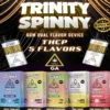 Sour Tangie | Super Lemon Haze Trinity Spinny THCP Dual Flavor Disposable 6G - Image 2