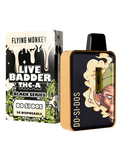 Do Si Dos Flying Monkey Live Badder THCA Black Series Vape 2G