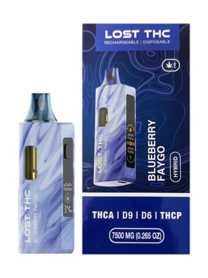 Blueberry Faygo Lost THC THC-A Disposable 7.5G