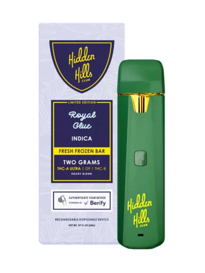 Royal Glue Hidden Hills Fresh Frozen Bar 2G