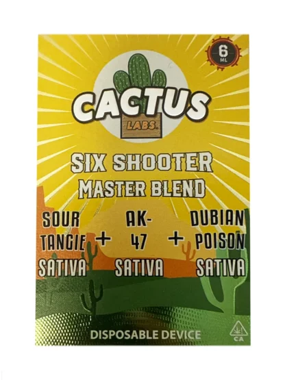 Sour Tangie | AK-47 | Dubian Poison Cactus Labs Six Shooter Master Blend Disposable 6ML
