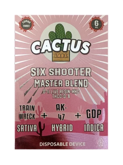 Train Wreck | AK-47 | GDP Cactus Labs Six Shooter Master Blend Disposable 6ML