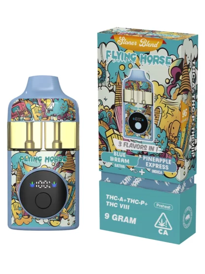 Blue Dream | Pineapple Express Flying Horse Stoner Blend 3in1 Disposable 9G