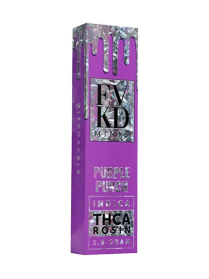 Purple Punch FVKD Minis THCA Live Rosin Disposable 1.5G