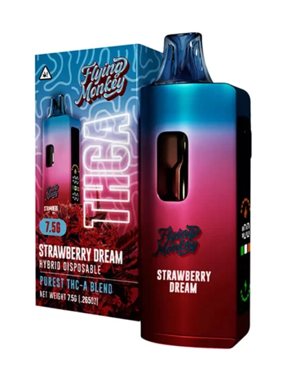 Strawberry Dream Flying Monkey THCA Blend Vape 7.5G