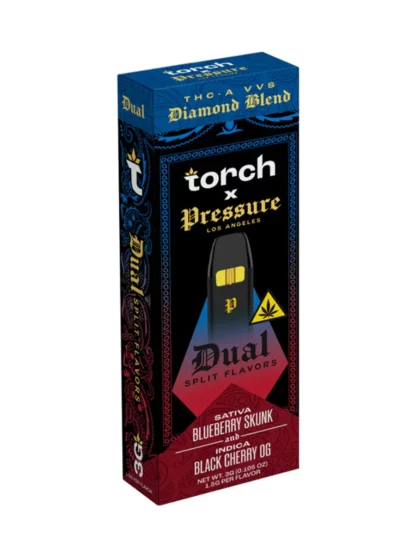Blueberry Skunk | Cherry OG Torch x Pressure Dual Disposable 3G