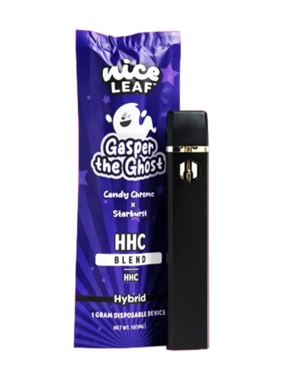 Gasper The Ghost Nice Leaf HHC Blend Vape Pen 1G