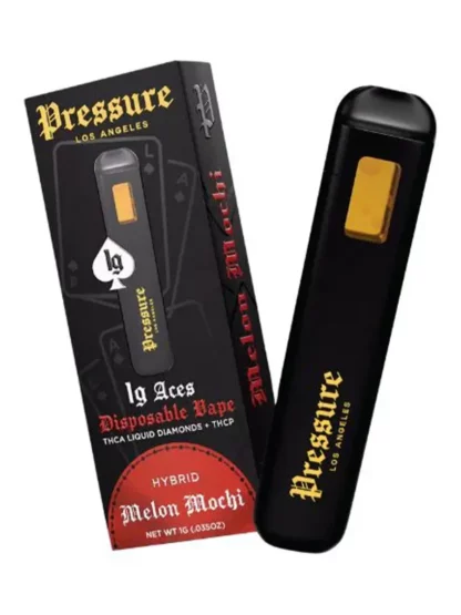Melon Mochi Pressure LA Aces THCA+THCP Disposable 1G