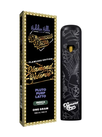 Pluto Purp Latto Hidden Hills THCA Diamond Reserve Disposable 1G