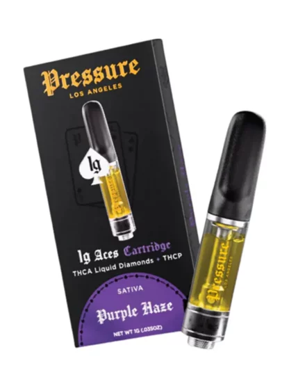 Purple Haze Pressure LA Aces THCA+THCP Cartridge 1G