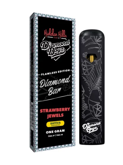Strawberry Jewels Hidden Hills Diamond Boyz Diamond Bar Disposable 1G