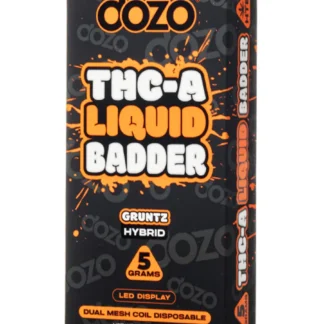 Gruntz DOZO THCA Liquid Badder Disposable 5G