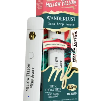 Permanent Marker Mellow Fellow Wanderlust THCA Terp Sauce Blend Vape 0.5ML