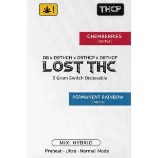 Chemberries | Permanent Rainbow Lost THC Switch THCP Disposable 5G