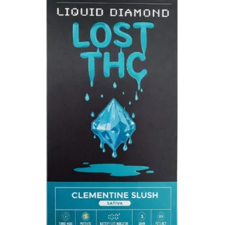 Clementine Slush Lost THC Liquid Diamond Blend Disposable 3G
