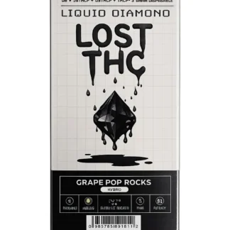 Grape Pop Rocks Lost THC Liquid Diamond Blend Disposable 3G