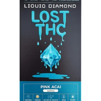 Pink Acai Lost THC Liquid Diamond Blend Disposable 3G